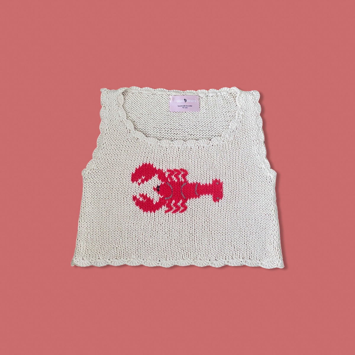 The Lobster tank top – fraisesetdesirs