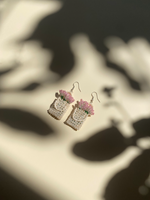 Carica l&#39;immagine nel visualizzatore di Gallery, Orecchini Borsa di Tulipani
