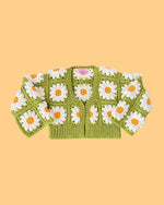 Carica l&#39;immagine nel visualizzatore di Gallery, Cardigan in lana Colossal Daisies
