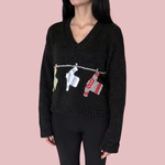 Load image into Gallery viewer, V-Neck Sweater – Laundry Mishaps
