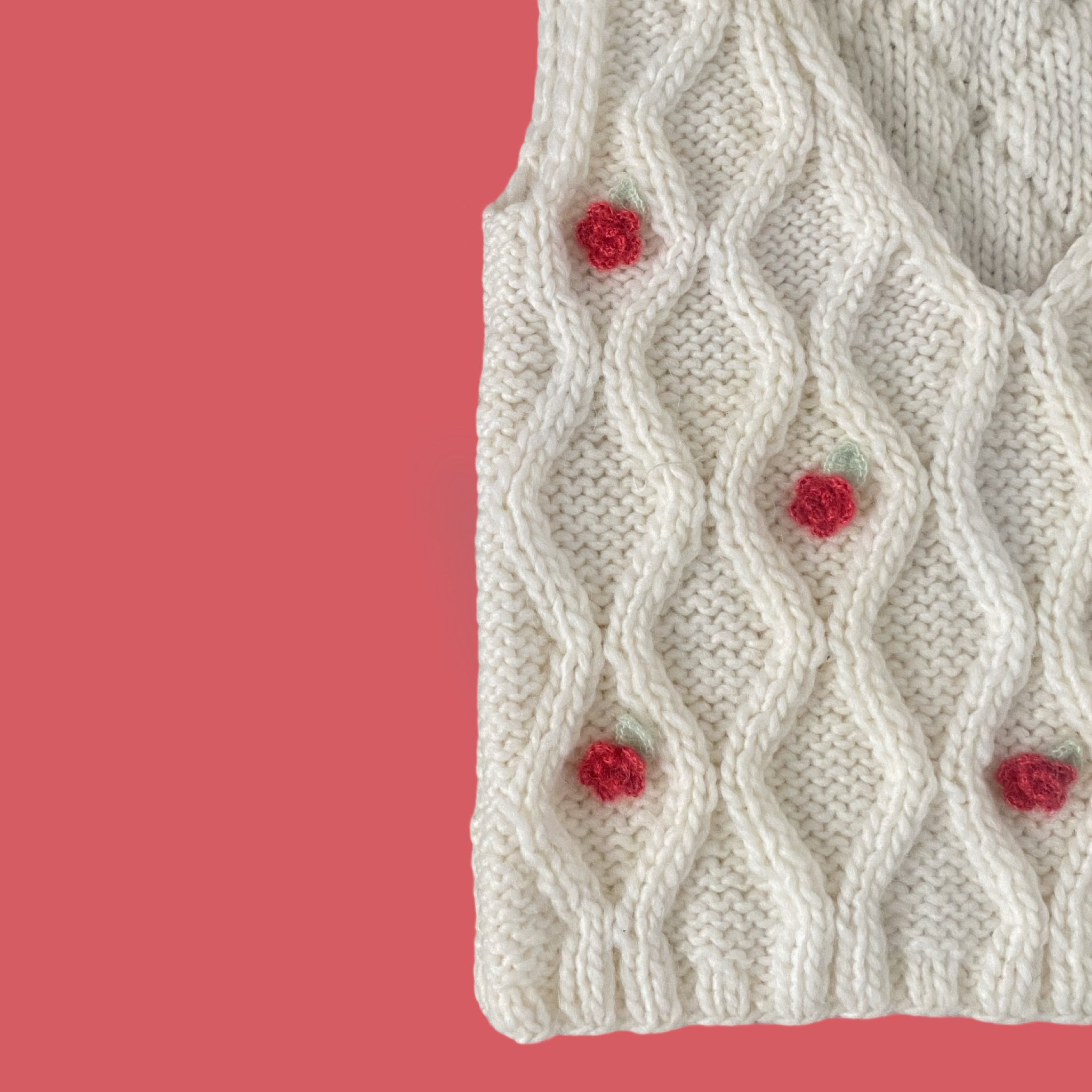 Gilet Fiori e Losanghe