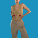 Load image into Gallery viewer, Starfish openwork vest
