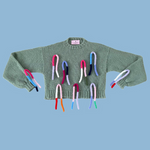 Load image into Gallery viewer, One, Nobody, One Hundred Thousand Bows Sweater
