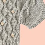 Load image into Gallery viewer, Flowers and Lozenge sweater
