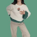 Load image into Gallery viewer, Flowers In The Window sweater

