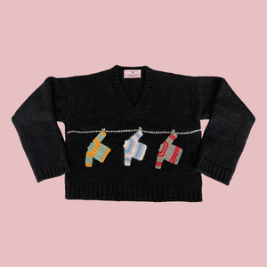 V-Neck Sweater – Laundry Mishaps