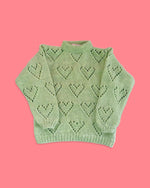 Load image into Gallery viewer, Heartbeat wool sweater
