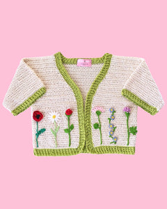 Cardigan in cotone Secret Garden