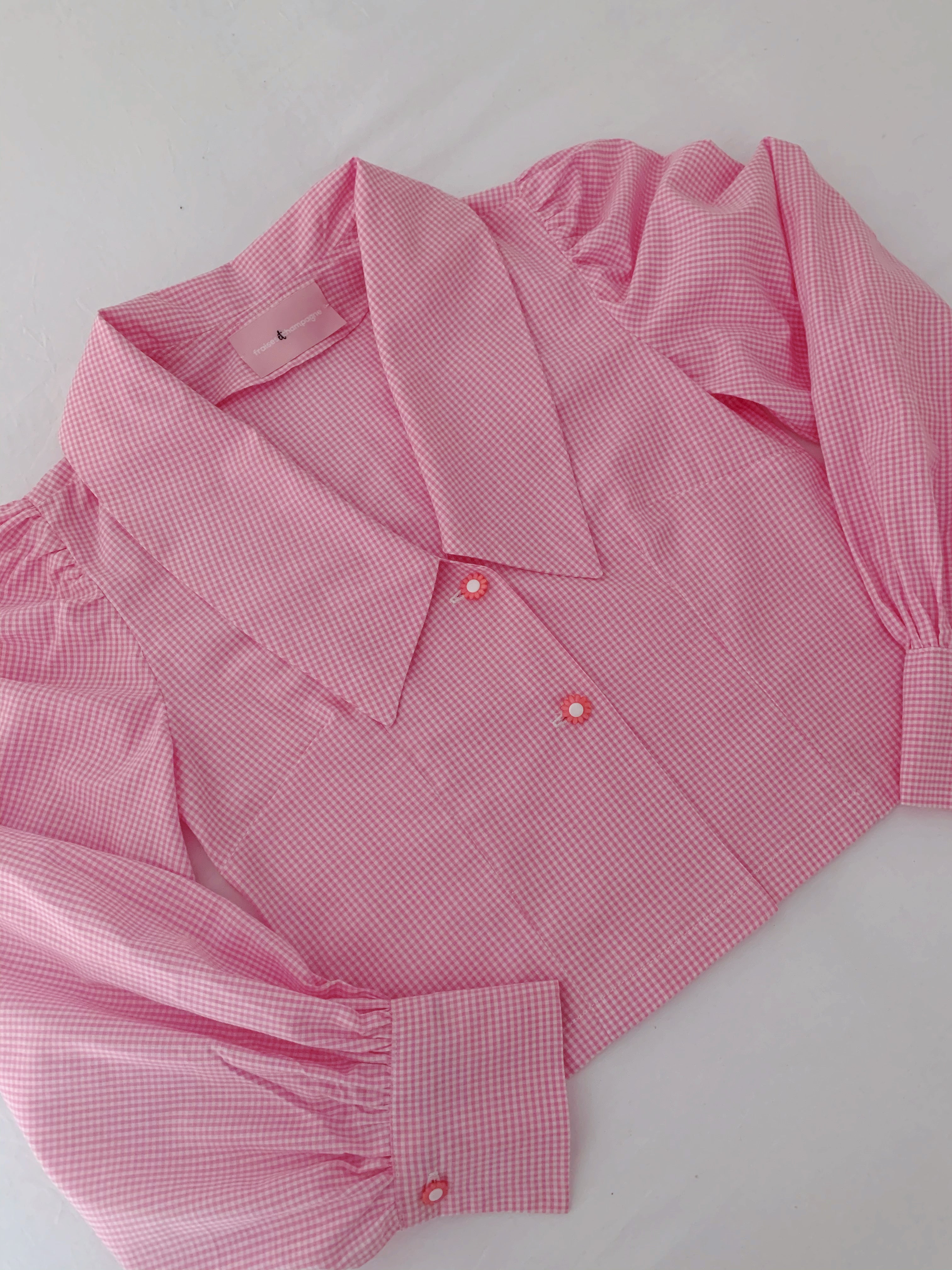 Isabella vichy blouse