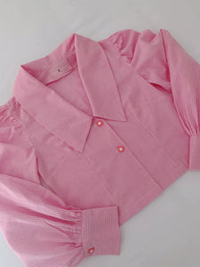 Isabella vichy blouse