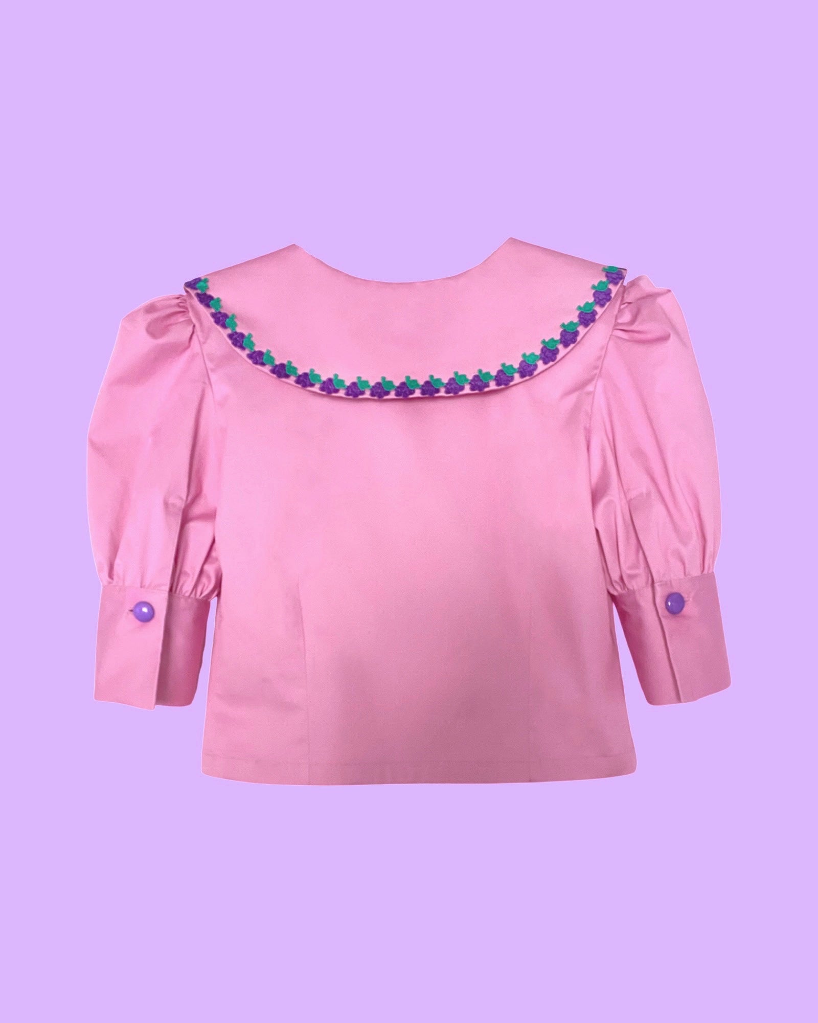 Tutti Frutti double-breasted blouse