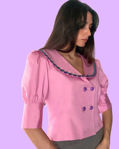Tutti Frutti double-breasted blouse