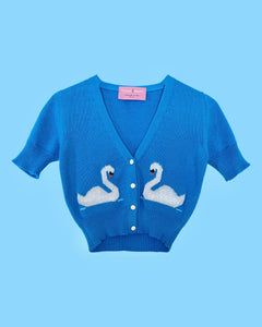 Swan Lake cotton cardigan