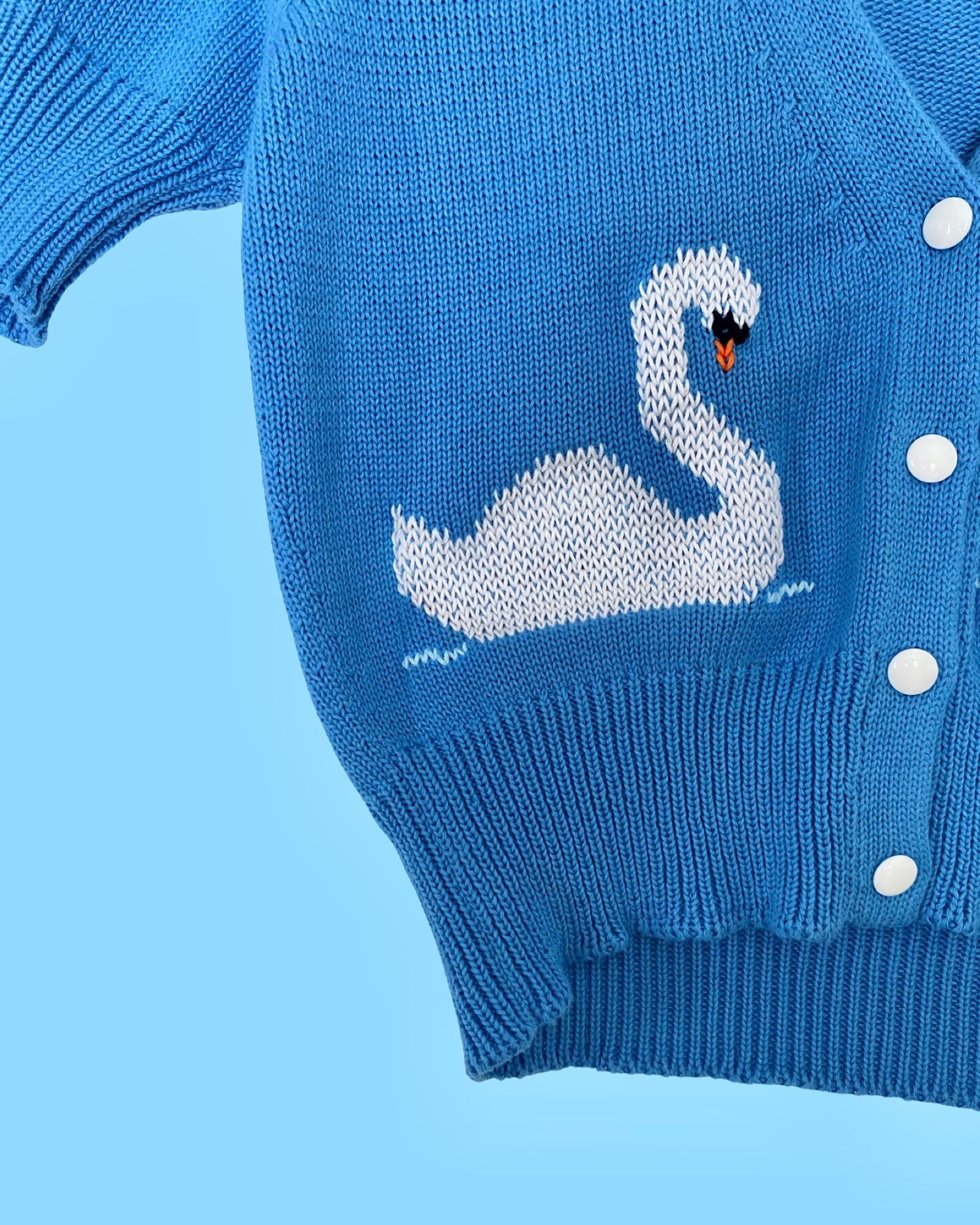 Swan Lake cotton cardigan