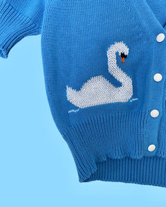 Swan Lake cotton cardigan