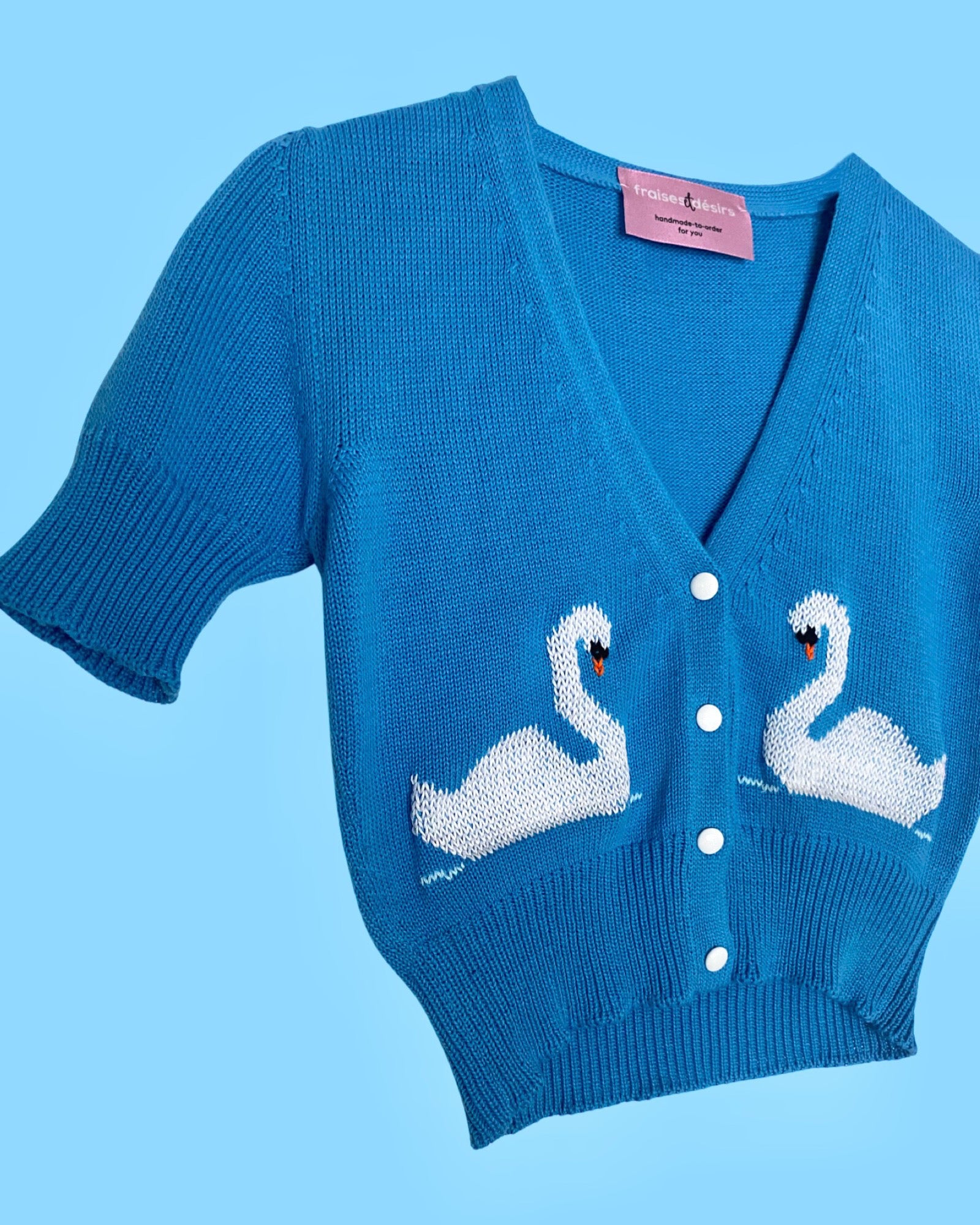 Swan Lake cotton cardigan