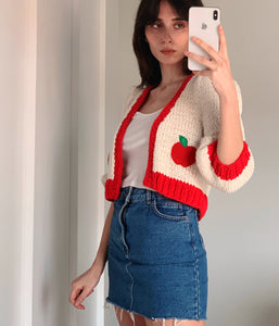 Marlena hand-knitted cardigan