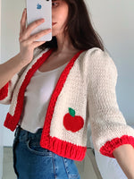 Load image into Gallery viewer, Marlena hand-knitted cardigan
