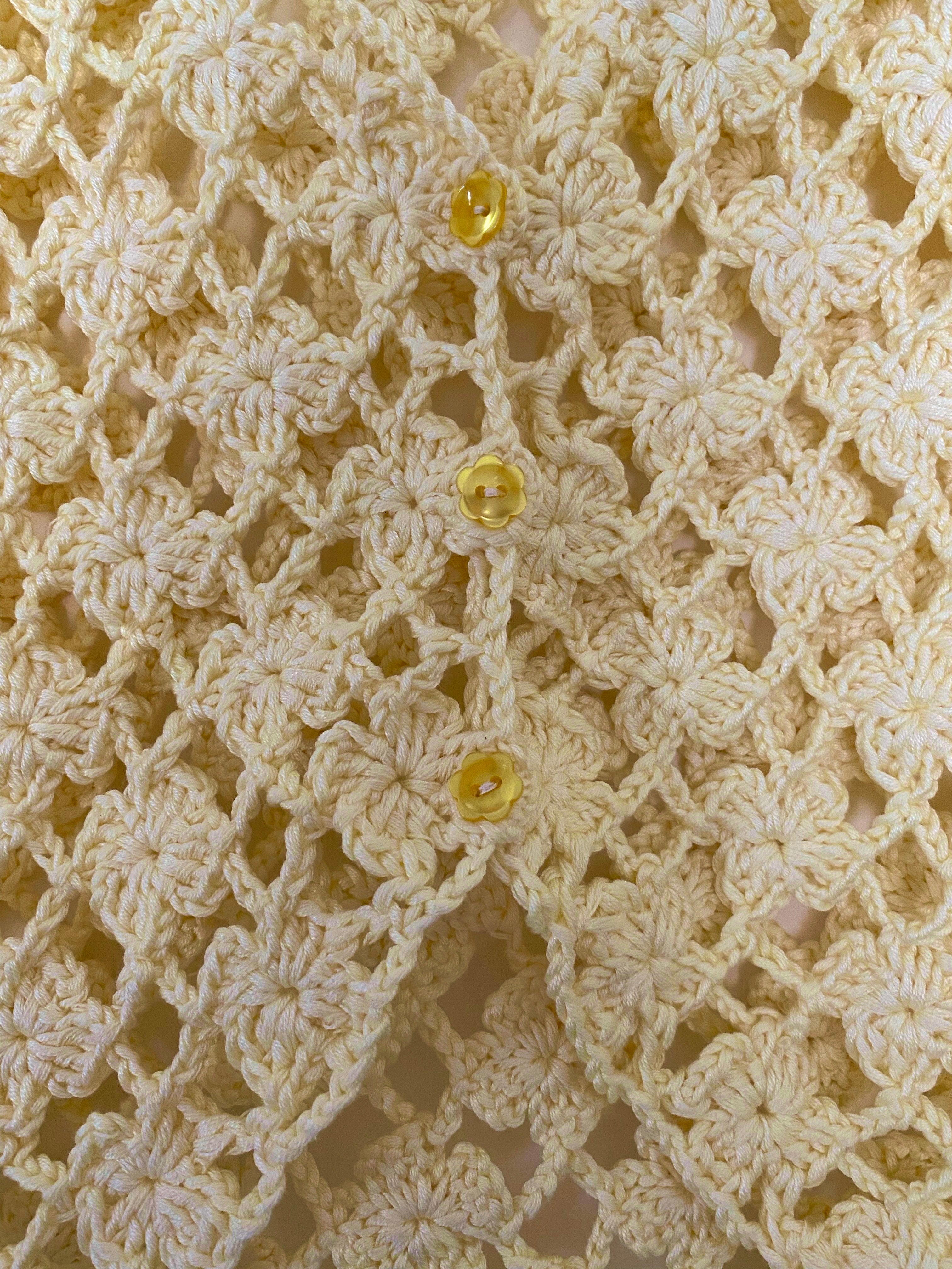 Anne floral cotton cardigan