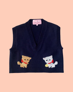 Les Chats wool vest