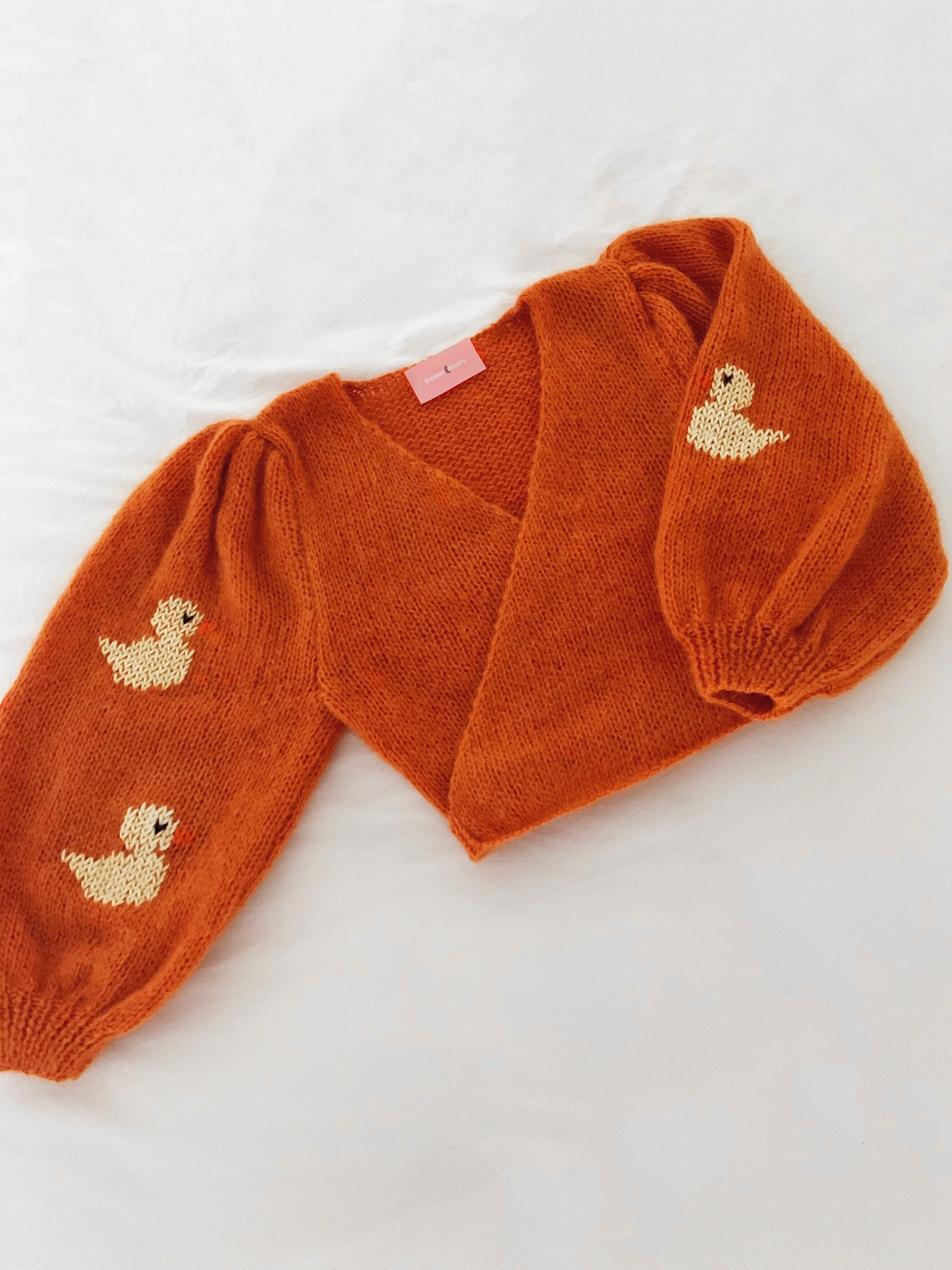 Daisy Duck crossover sweater