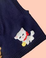 Charger l&#39;image dans la galerie, Les Chats wool vest
