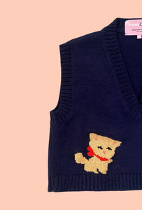 Gilet in lana Les Chats