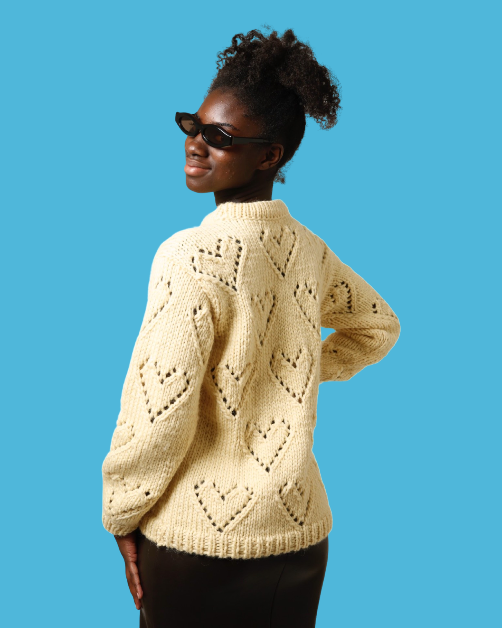 Heartbeat wool sweater