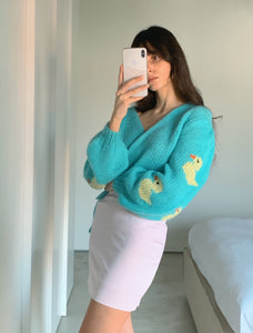 Maglione in mohair Daisy Duck