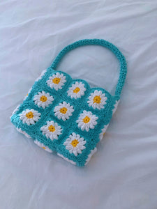 Love me-Love me not crochet mini bag